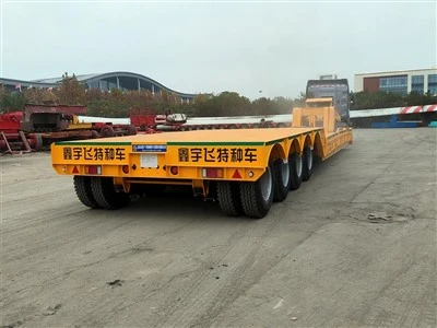 Karru gooseneck li jista 'jinqala' 100t